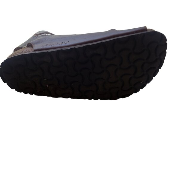 Birkenstock Ankle Strap Brown Sandals Size 35 - Picture 11 of 14